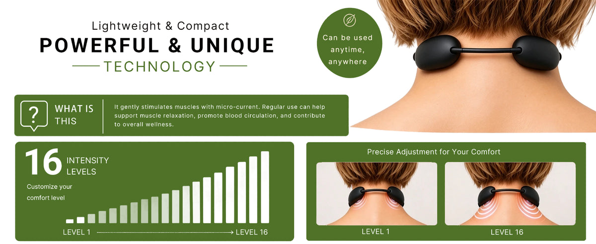 16 intensity levels: powerful and unique technology